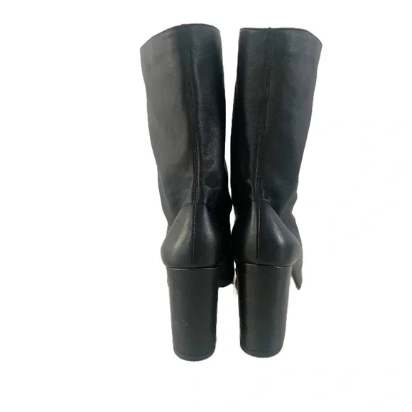 Aquazzura Boogie Bootie Italian Black Women’s Size 40 US Size 9 - Picture 6 of 10